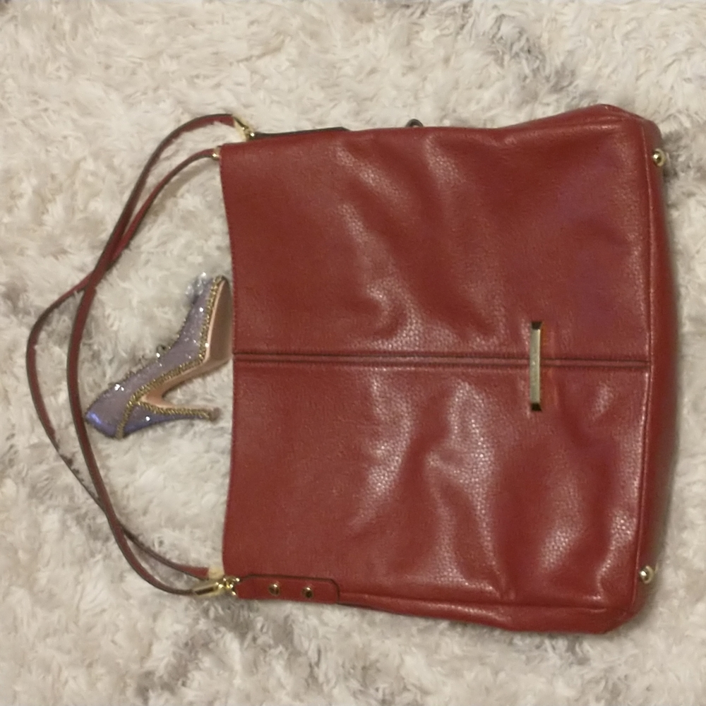 Anne Klein faux leather handbag / tote